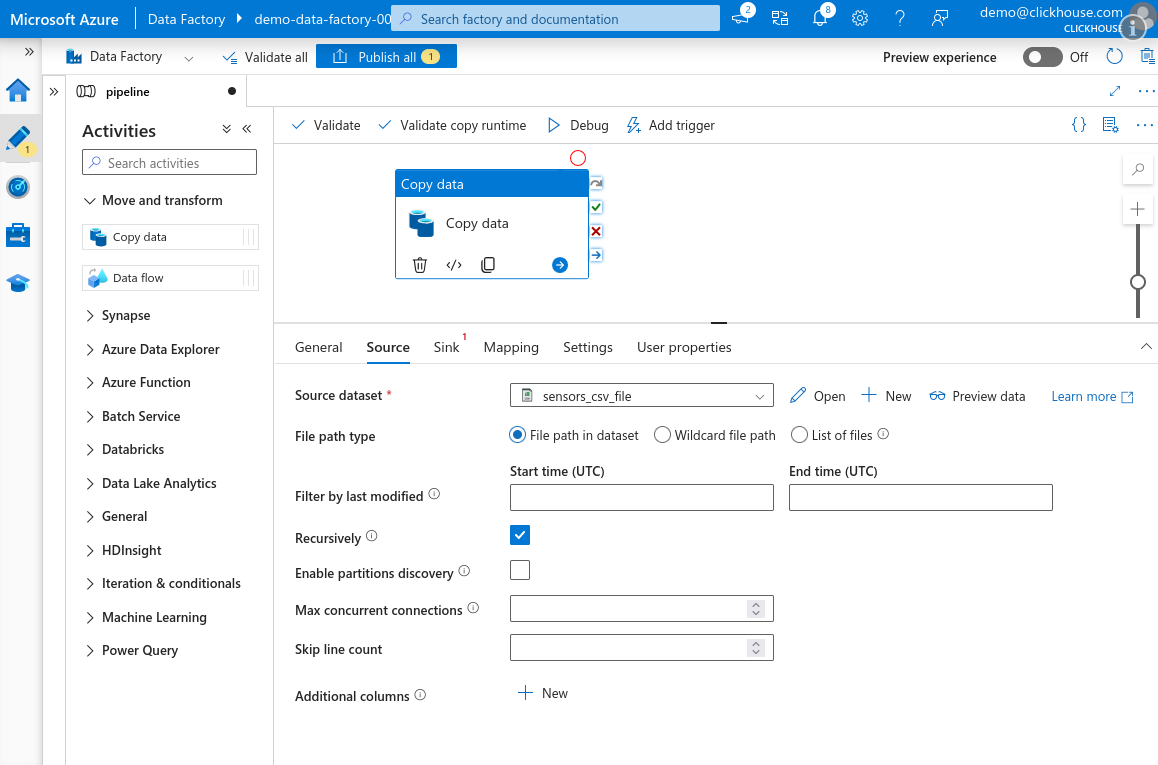 Источник Копирования Данных