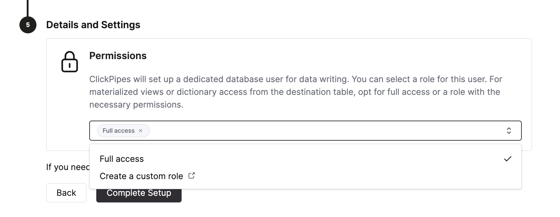 Проверка разрешений